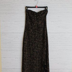 Jump Apparel By Wendye Chaitin Black Strapless dress